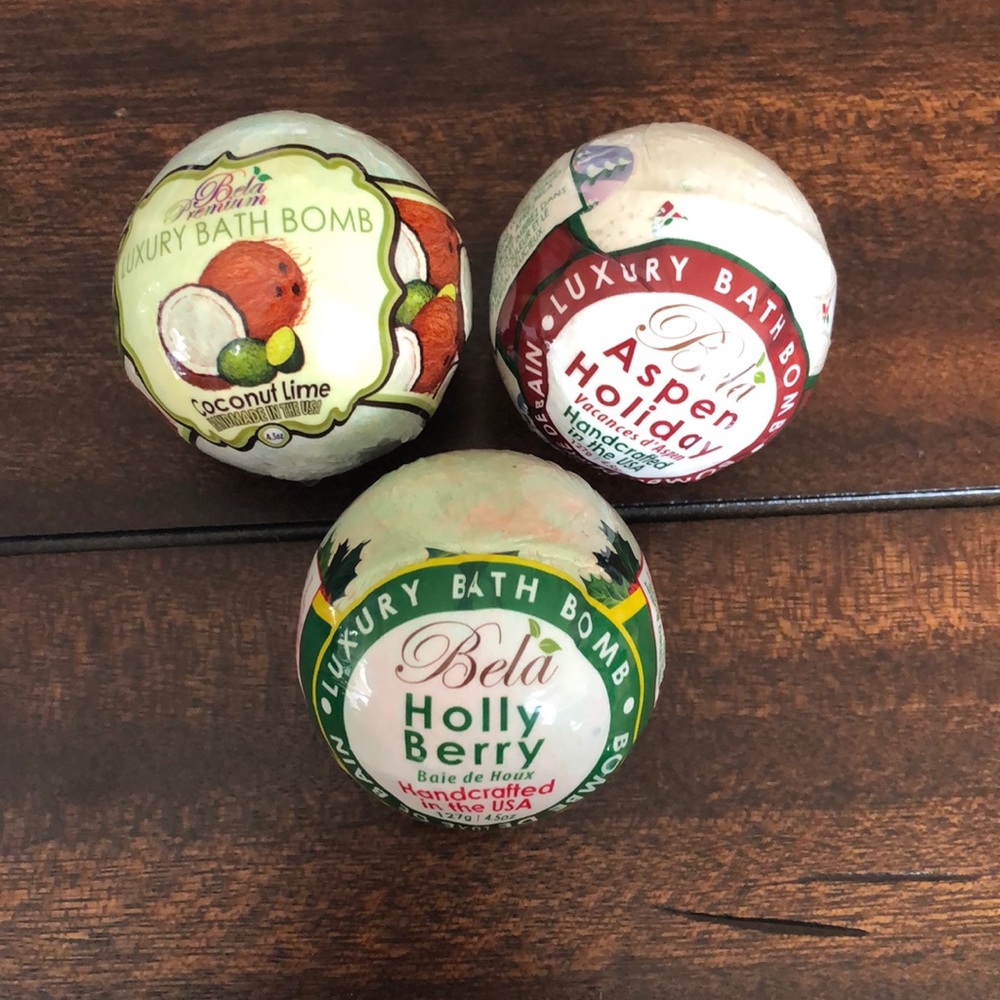 Bella Luxury Bath Bomb Set
